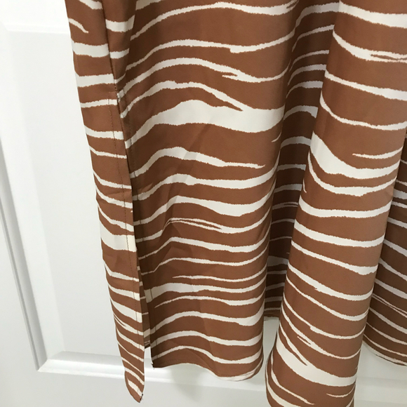 A New Day Zebra Stripe Polyester Slip Dress XXL NWT - Picture 3 of 5